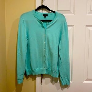 Cotton blend cardigan Sweater, machine washable